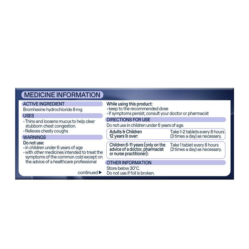 ClearX 50 Tablets
