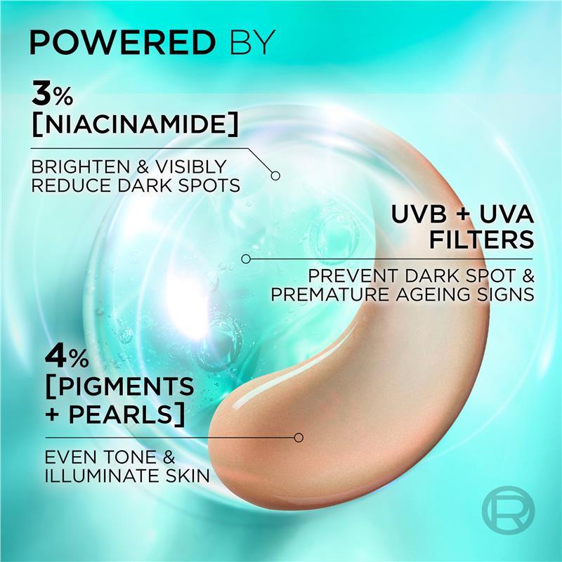 L'Oreal Bright Reveal Tinted SPF 50 Fluid Light 50ml