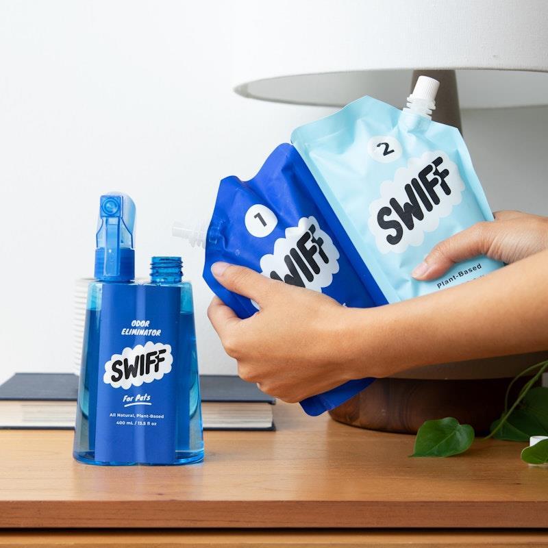 SWIFF For Pets Bottle + Refill Bundle Kit