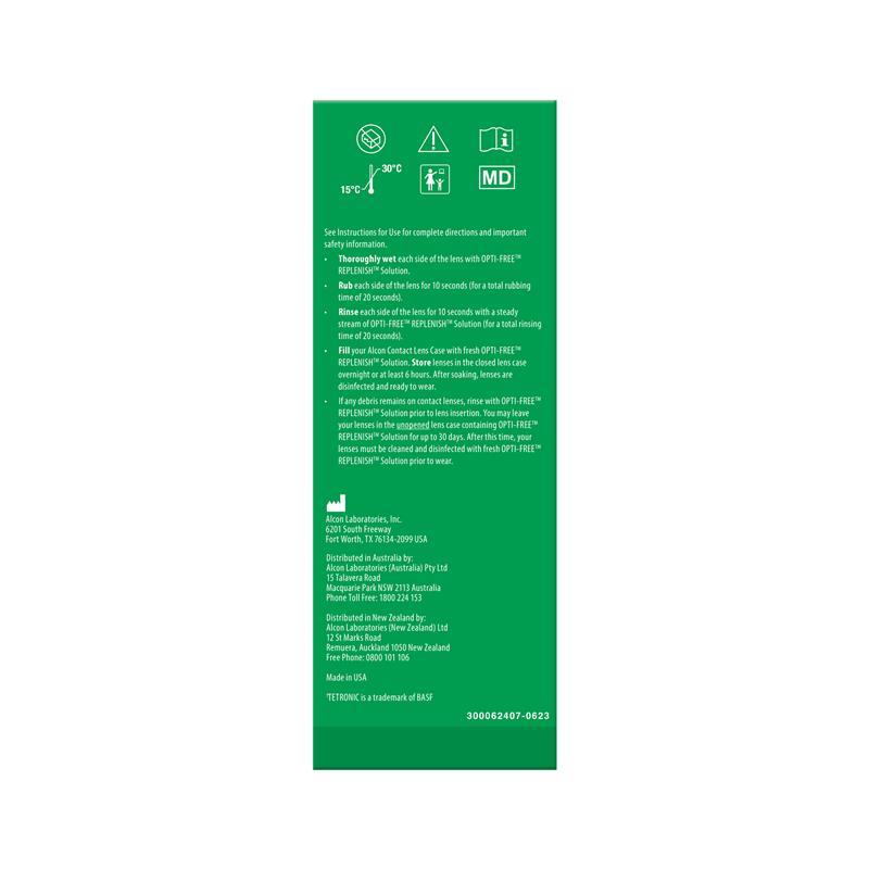 Opti Free Replenish Twin Pack 2 x 300mL
