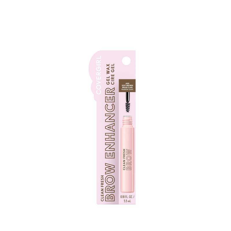 Covergirl Clean Fresh Brow Enhancer Gel Wax 400 Soft Brown