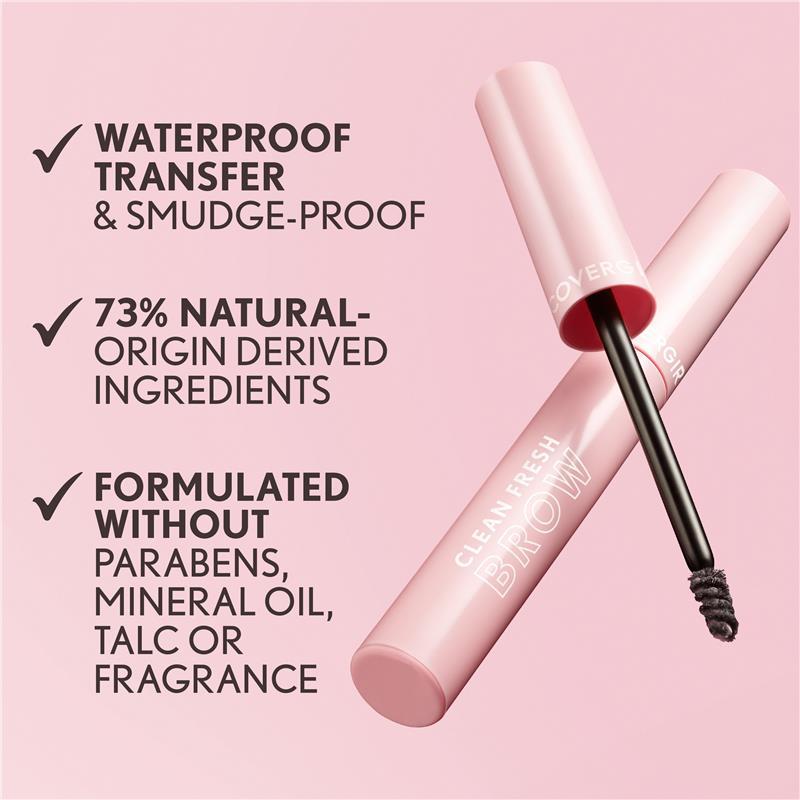 Covergirl Clean Fresh Brow Enhancer Gel Wax 400 Soft Brown