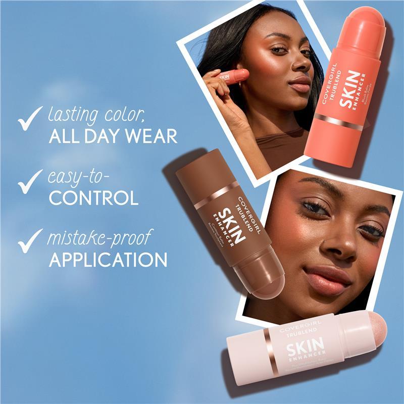 Covergirl Trublend Skin Enhancer Blush 210 Radiant Peach