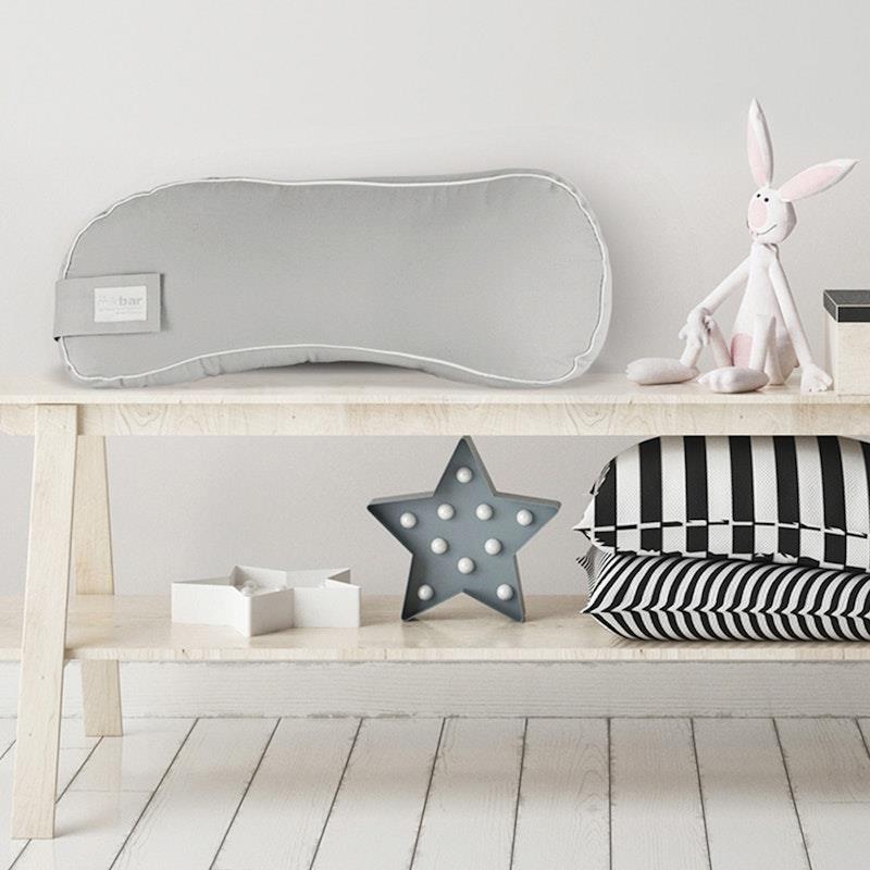 Milkbar Single Maternity Pillow Grey