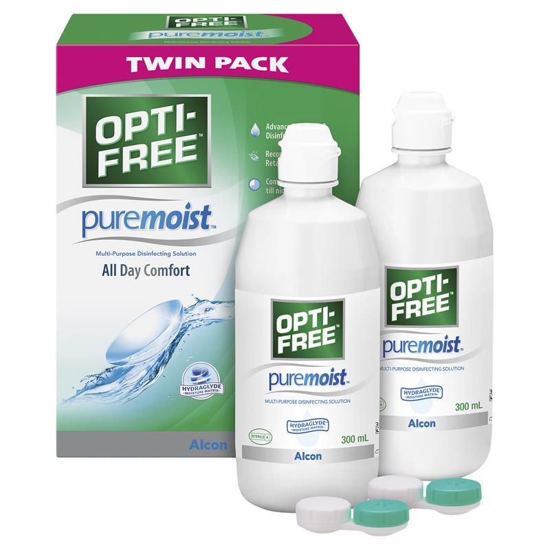Opti Free Puremoist Twin Pack 2 x 300ml