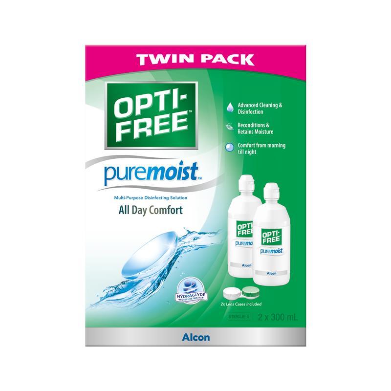 Opti Free Puremoist Twin Pack 2 x 300ml