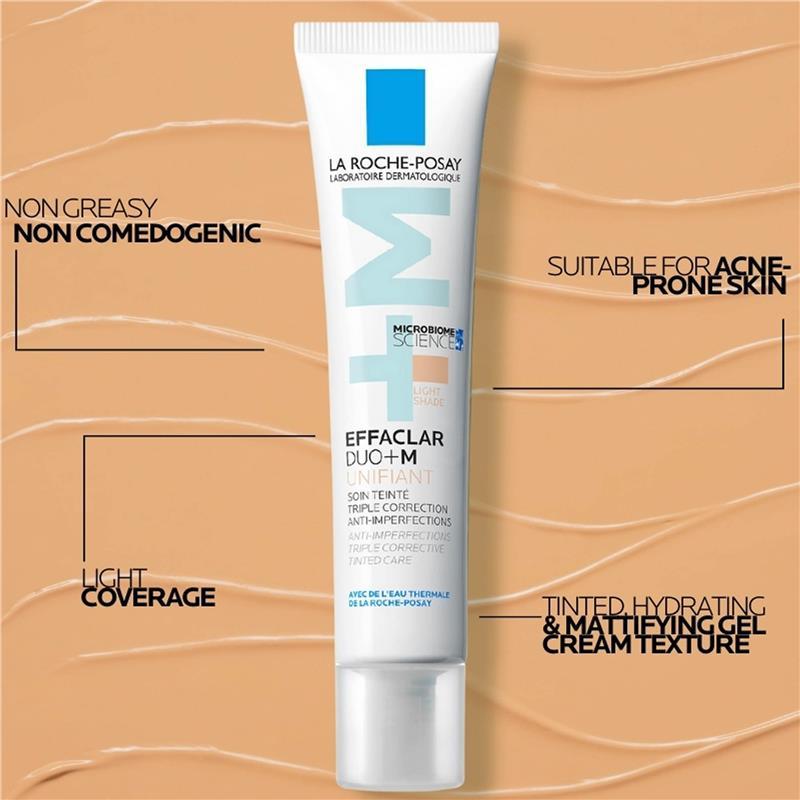La Roche Posay Effaclar Duo +M Unifiant Light 40ml