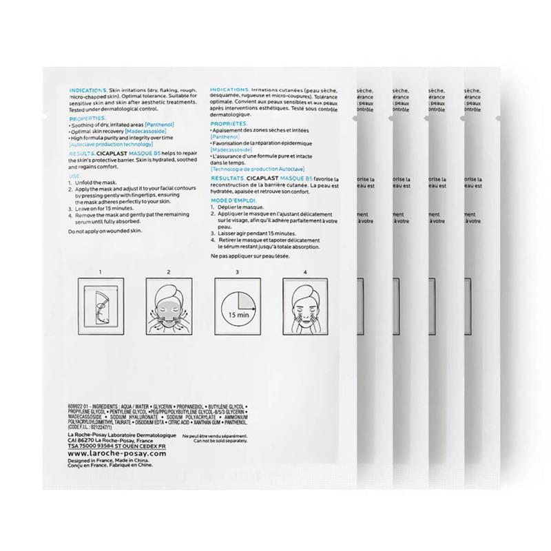 La Roche Posay Cicaplast B5 Masque Box 5x25g