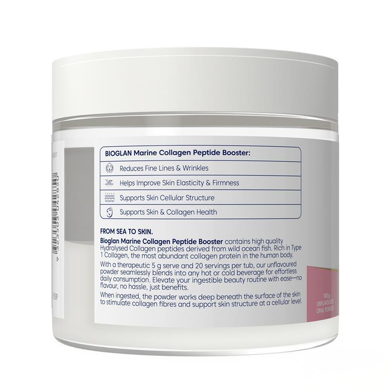 Bioglan Marine Collagen Peptide Booster 100g