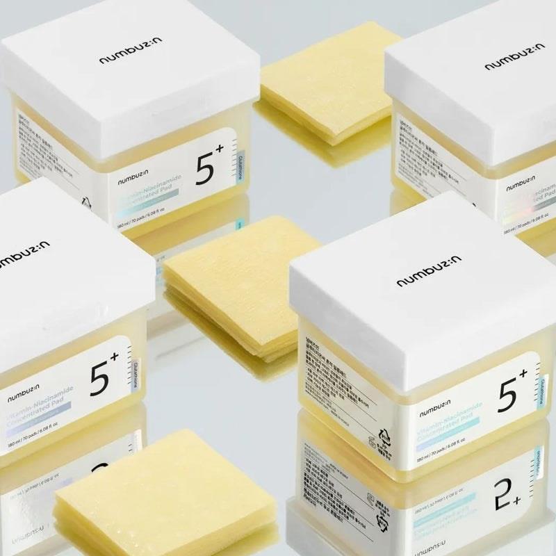 Numbuzin No.5 Vitamin-Niacinamide Concentrated Pad 70 Pads