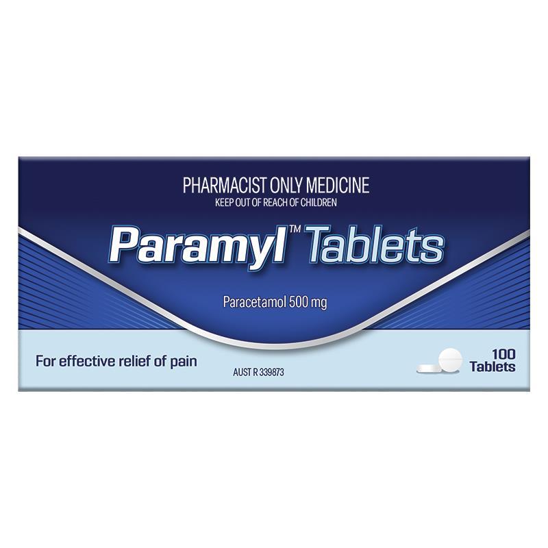 Paramyl 500mg 100 Tablets