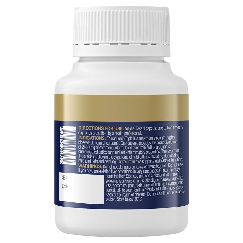 Bioceuticals Theracurmin Bioactive 60 Capsules