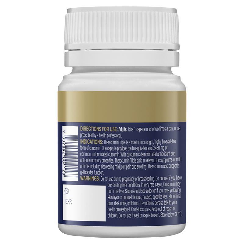 Bioceuticals Theracurmin Triple 30 Capsules