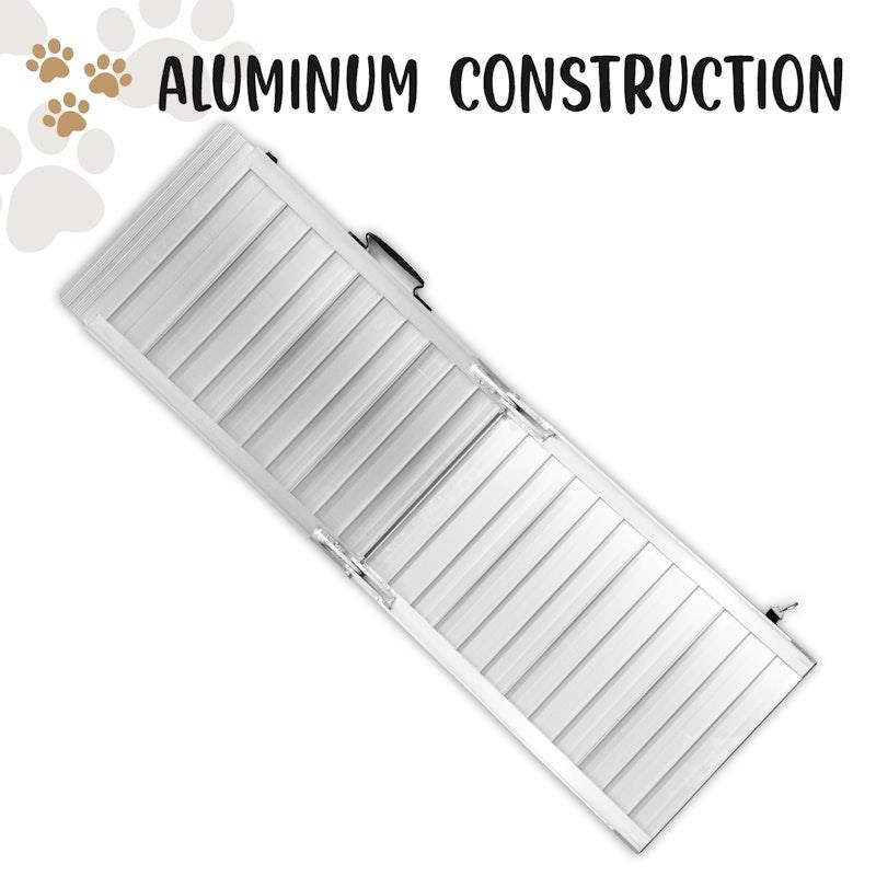 Furtastic Aluminium Foldable Dog Ramp 183 x 38cm