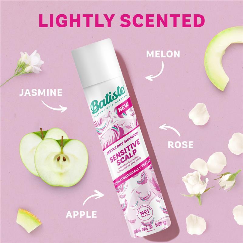Batiste Dry Shampoo Sensitive Scalp Lightly Fragranced 50ml