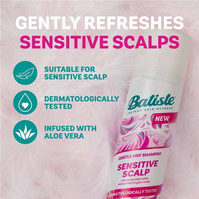 Batiste Dry Shampoo Sensitive Scalp Lightly Fragranced 50ml