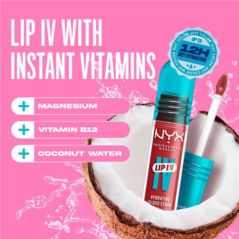 NYX Lip IV Hydrating Gloss Stain Hydra-Honey