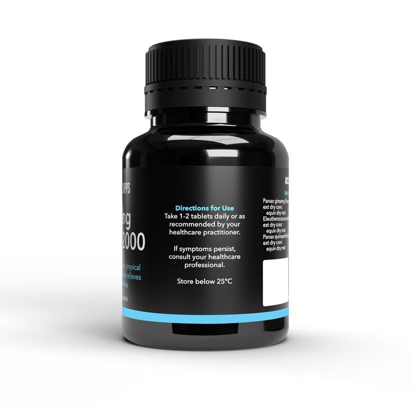 AussieSupps Ginseng Energy 2000 60 Tablets