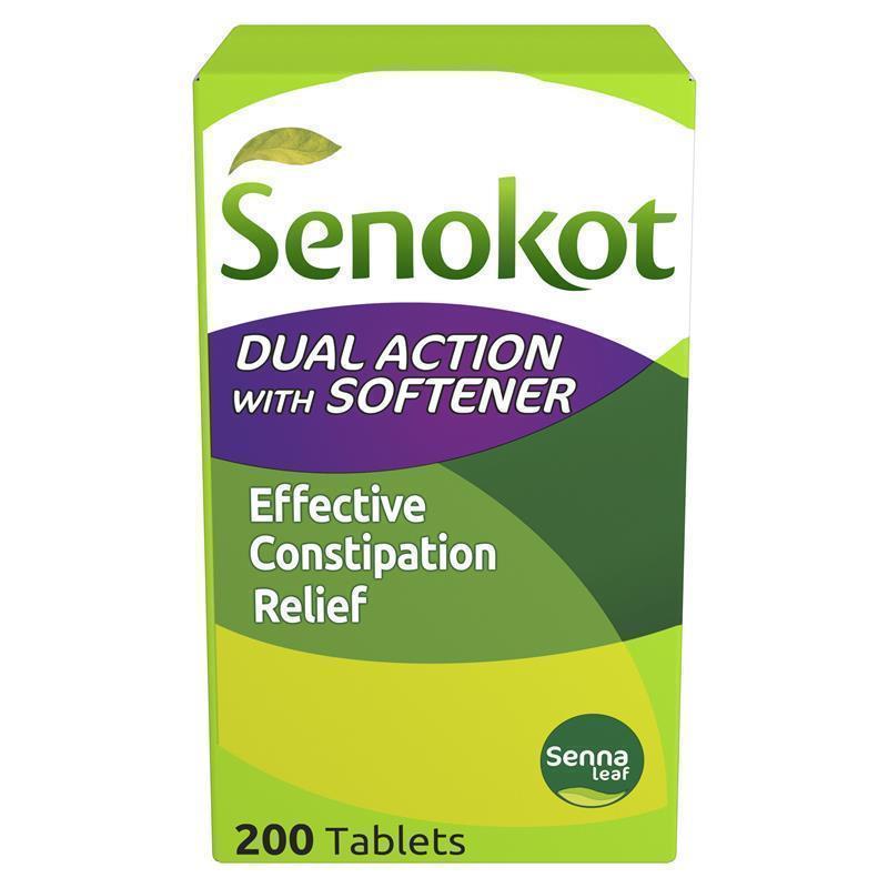 Senokot Dual Action 200 Tablets