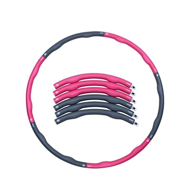 Weight Hoop Fitness Hula Hoop - Massage Style-Massage 1.2kg