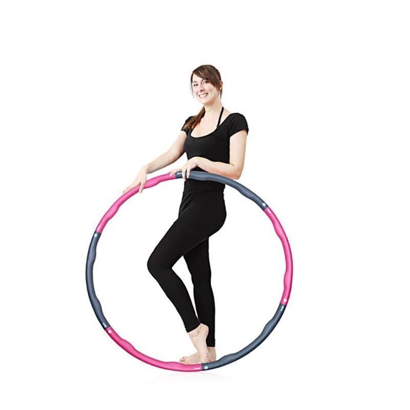 Weight Hoop Fitness Hula Hoop - Massage Style-Massage 1.2kg