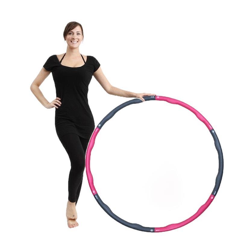 Weight Hoop Fitness Hula Hoop - Massage Style-Massage 1.2kg