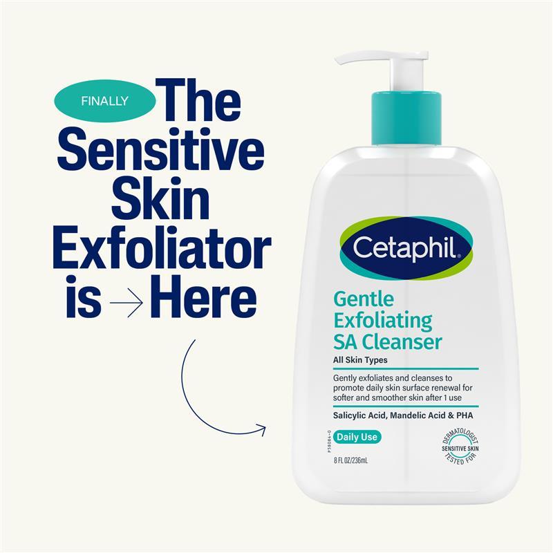 Cetaphil Gentle Exfoliating SA Cleanser 236mL