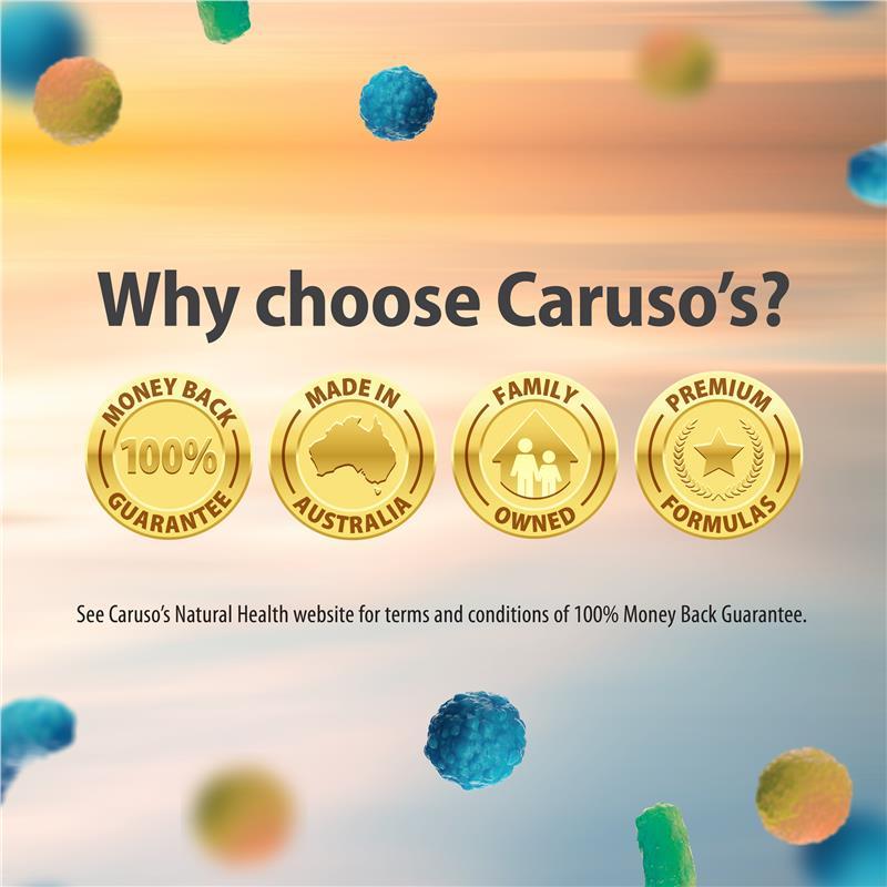Carusos Probiotic - Over 50s 60 Capsules