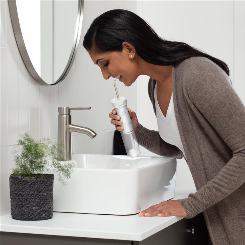Waterpik Cordless Slide Travel Water Flosser White