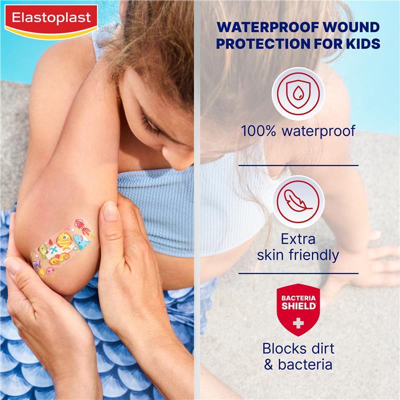 Elastoplast Kids Waterproof Strips 20 Pack