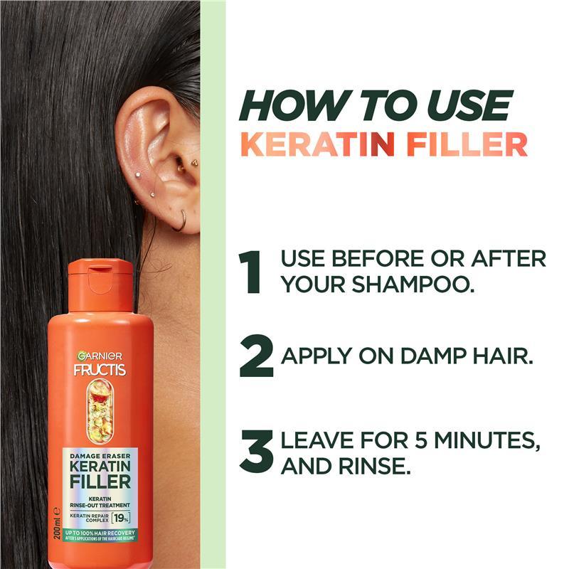 Garnier Fructis Damage Eraser Keratin Filler 200ml
