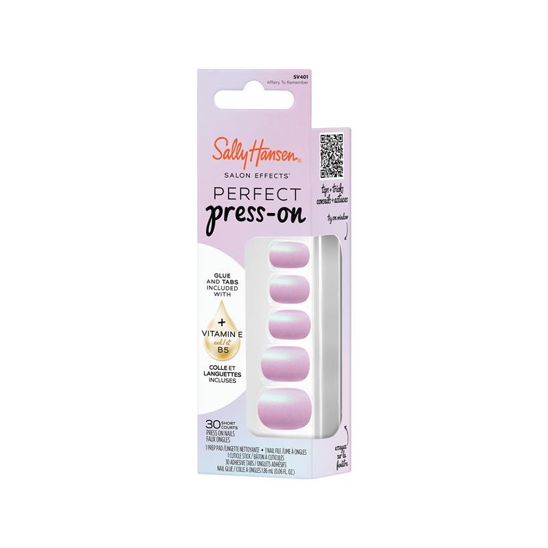 Sally Hansen Salon Effects Perfect Press-On Affairy To Remember 30 Pieces