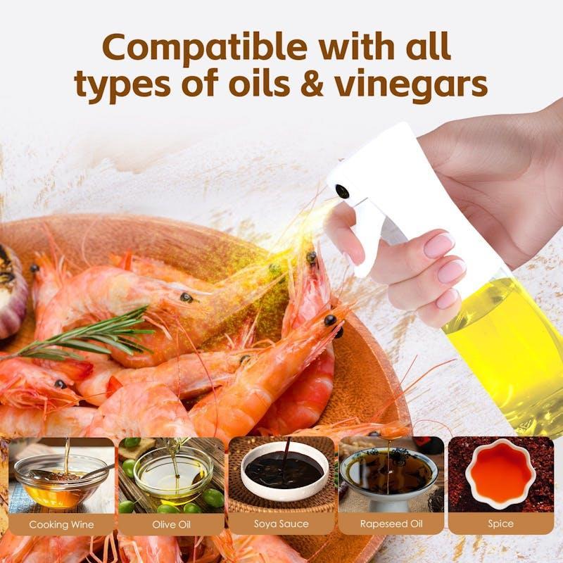 Cook Easy 200ml Refillable Oil Spray Bottles 2Pack