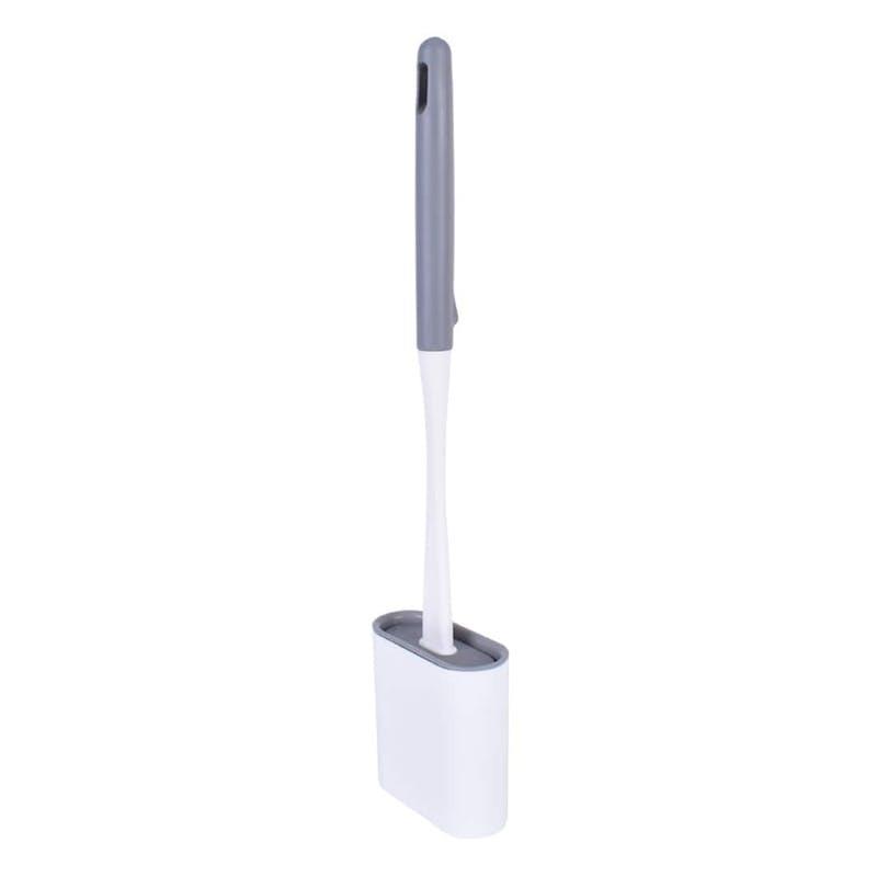Clevinger Flexible Silicone Toilet Brush & Holder 2Pack