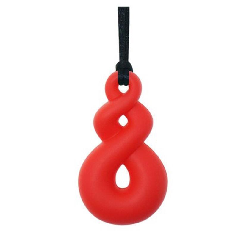 Sensory Safari Sensory Necklace Twisted Red