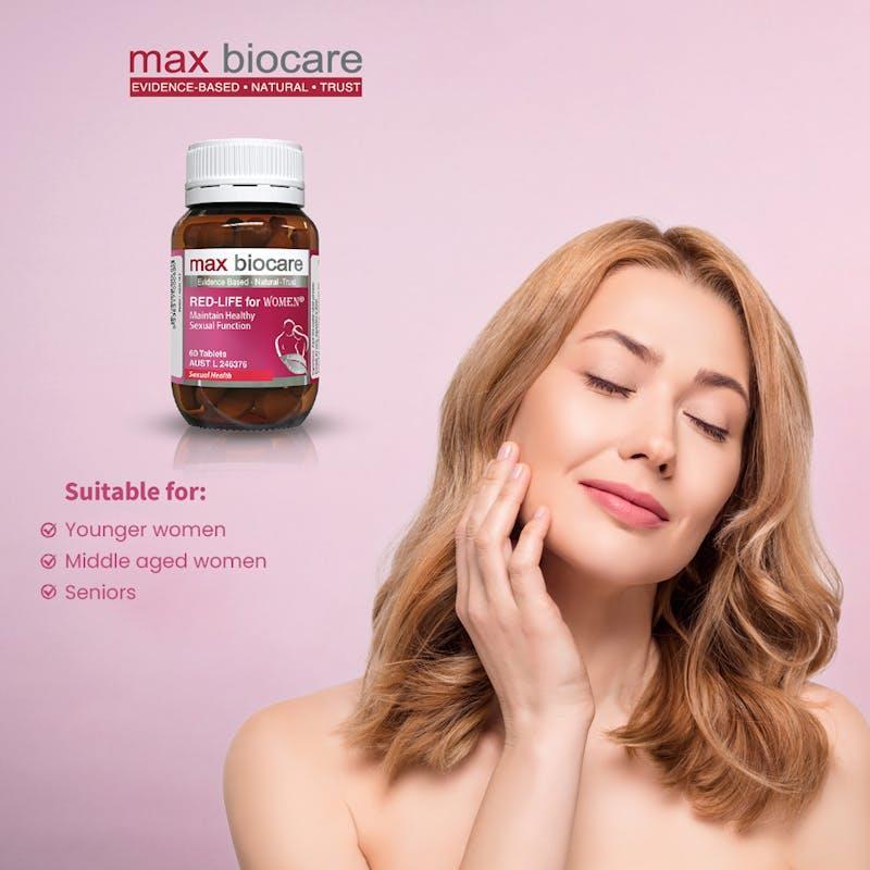 Max Biocare RED-LIFE for Women 3Pack