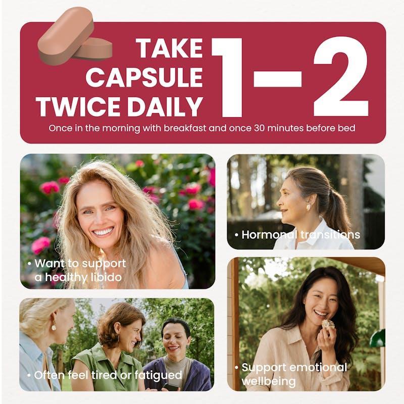 Max Biocare RED-LIFE for Women 3Pack