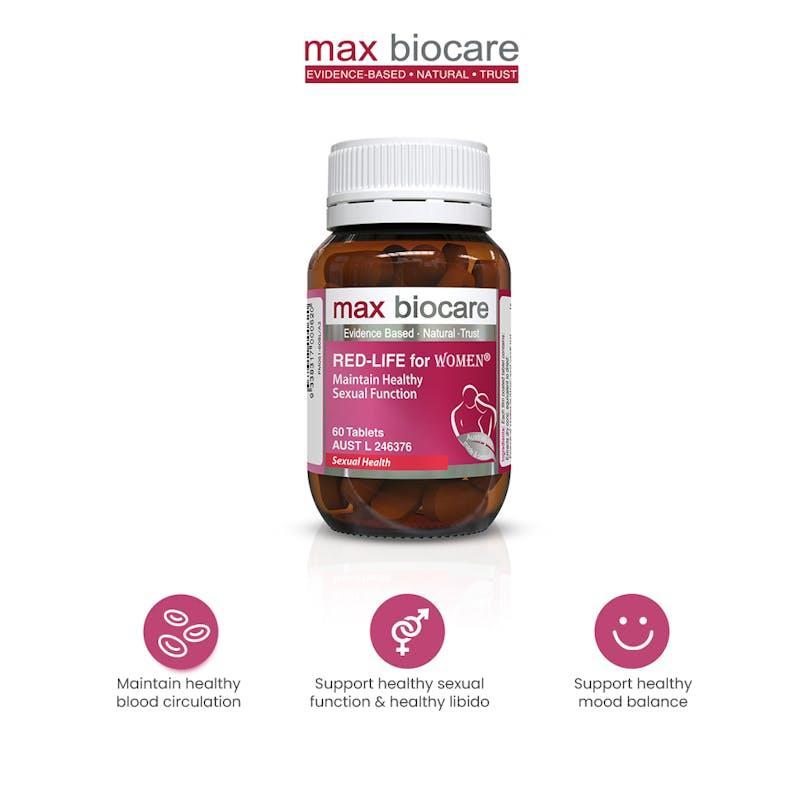 Max Biocare RED-LIFE for Women 3Pack