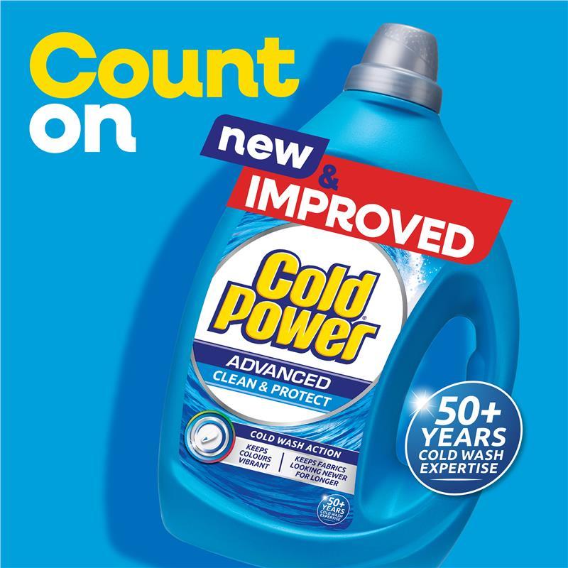 Cold Power Advanced Clean Liquid Laundry Detergent 2 Litres