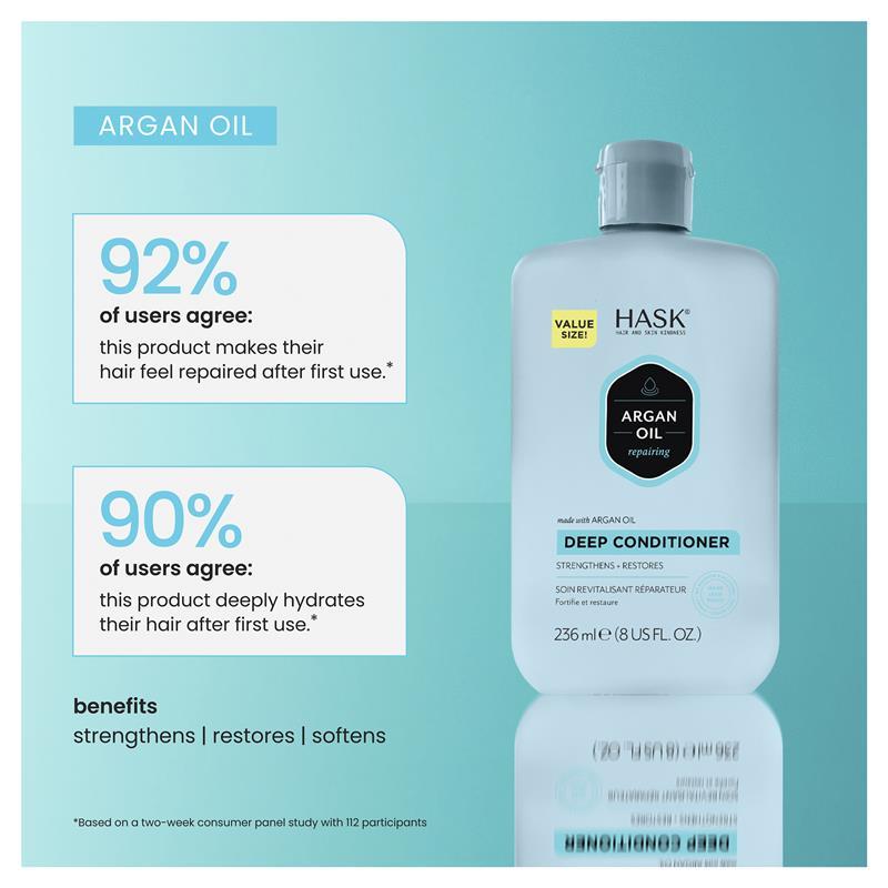 HASK Argan Oil Repairing Deep Conditioner 236ml
