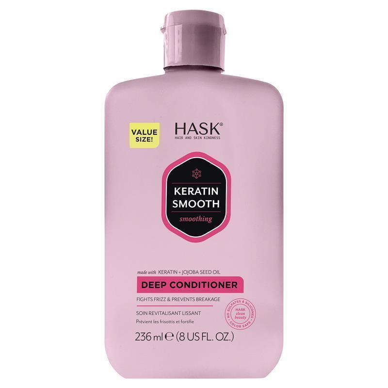 HASK Keratin Smooth Smoothing Deep Conditioner 236ml