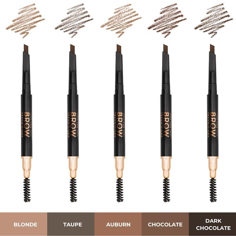 TBT Cosmetics Waterproof Angled Eyebrow Pencil Dark Chocolate