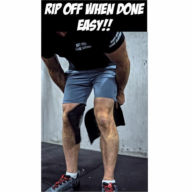 Buff Roo Knee Sleeves 7mm- Pair Large