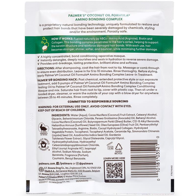 Palmers Amino Bonding Conditioner Masque pack 60g