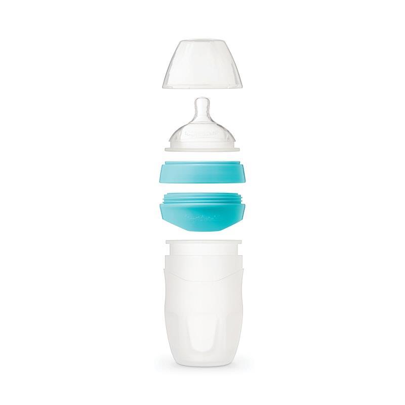 Tiny Twinkle - Silicone Baby Bottle - Mint 180ml