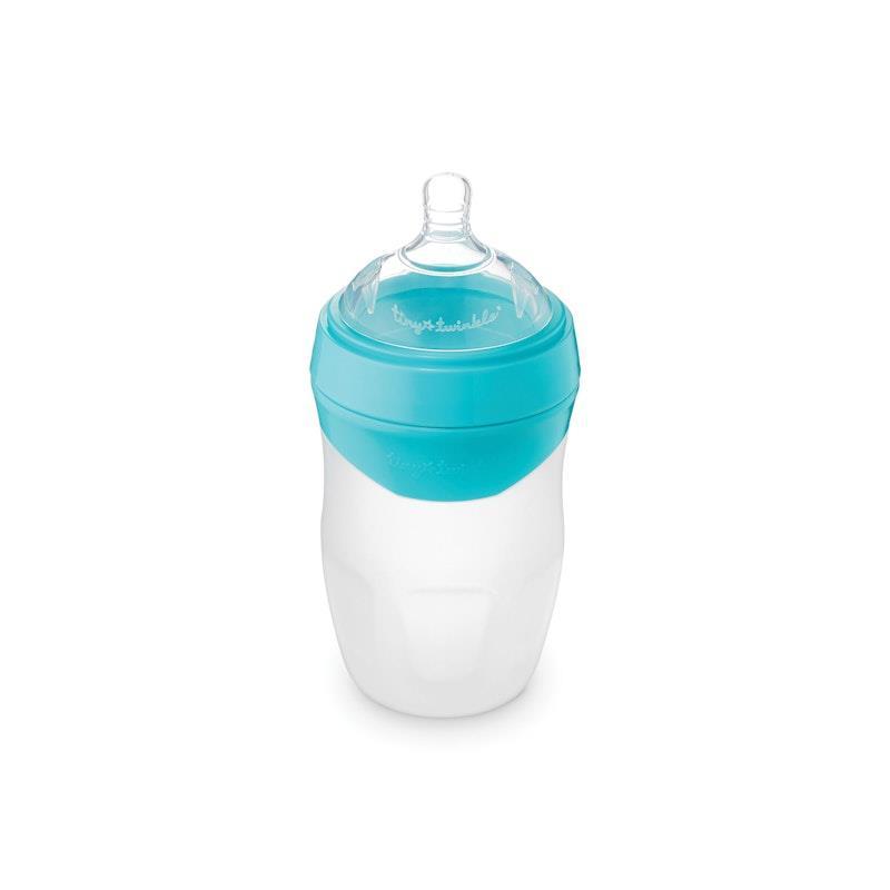 Tiny Twinkle - Silicone Baby Bottle - Mint 180ml