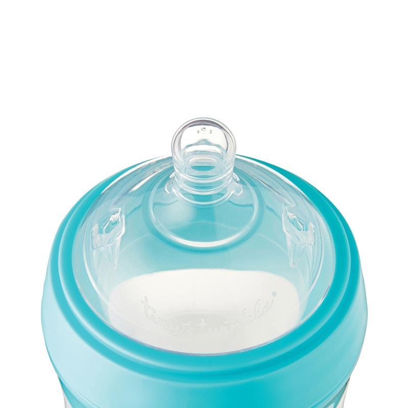 Tiny Twinkle - Silicone Baby Bottle - Mint 180ml