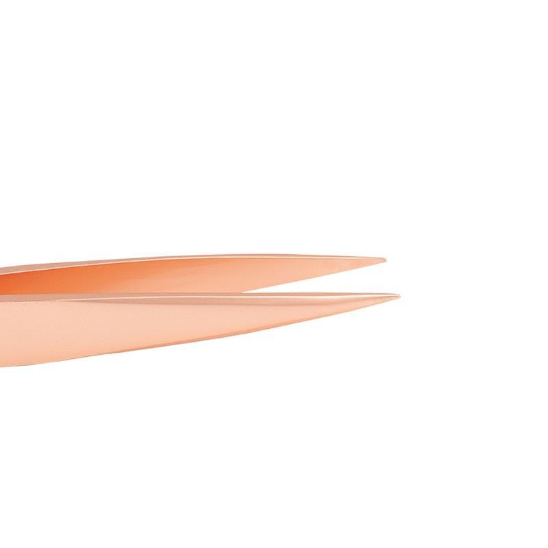 Grip Tweezer Pointed Tip Rose Gold R2 1Unit