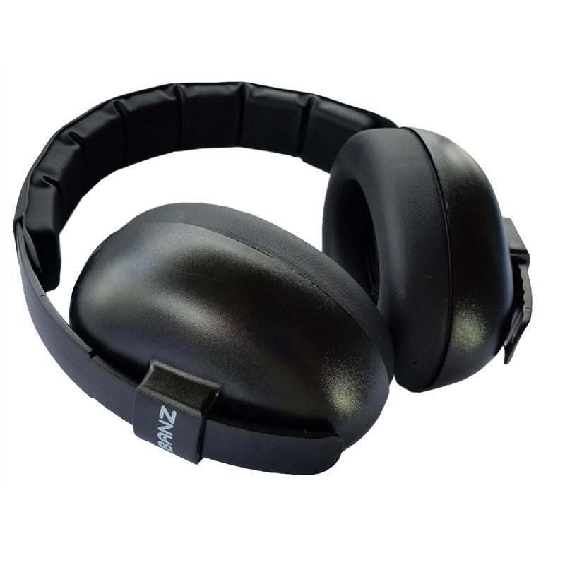 Banz Ear Muffs Mini 0-2 Years Black
