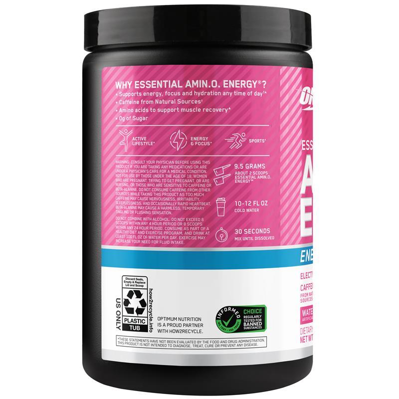 Optimum Nutrition Amino Energy + Electrolytes Watermelon 30 Serves 285g